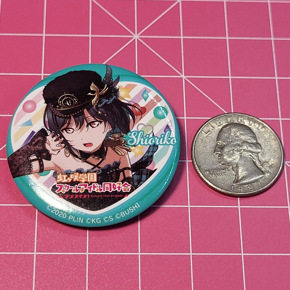 Shioriko Mifune - 7-Eleven Love Live! Nijigasaki High School Idol Club Can Badge